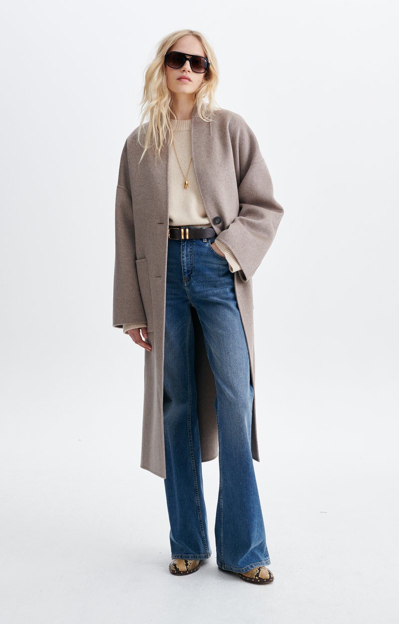 Bachir Coat Wool Blend Mole Vanessa Bruno