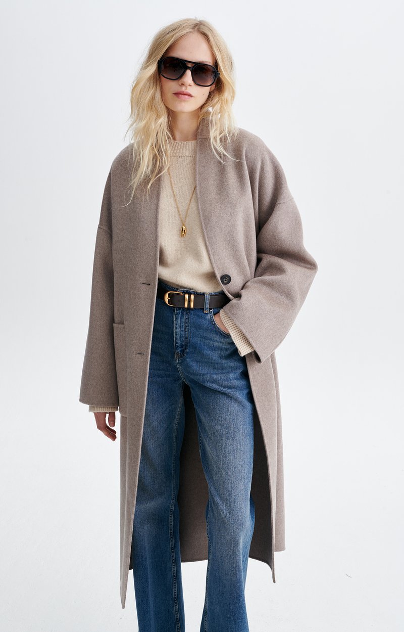 Bachir Coat Wool Blend Mole Vanessa Bruno