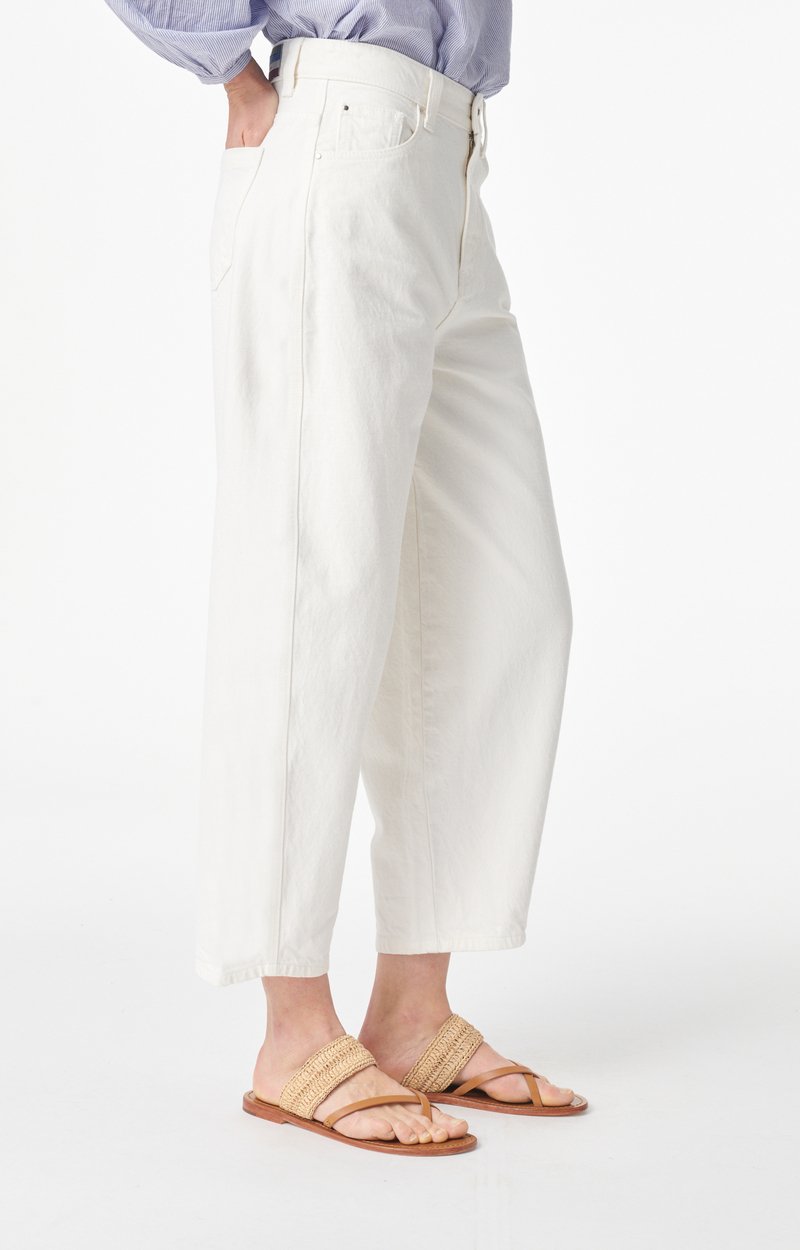 Caleb Jeans High-Waisted, Barrel Cut GREIGE Vanessa Bruno