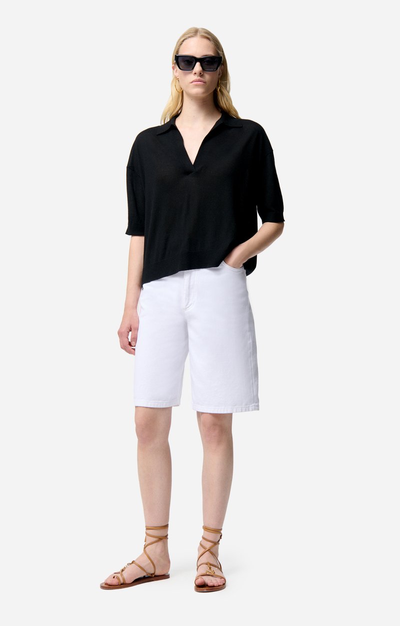 Elouan Bermuda Shorts Cotton ECRU Vanessa Bruno
