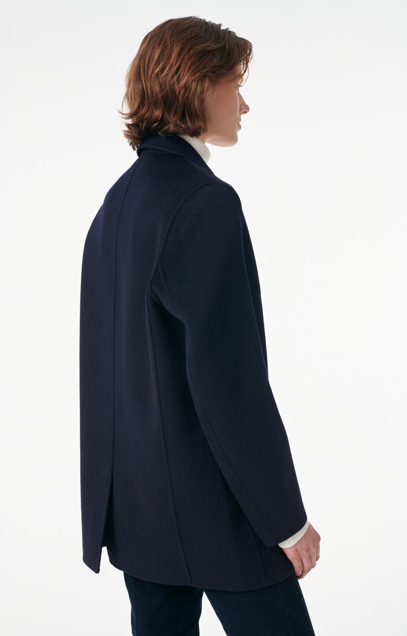 Marc Jacket Wool-Blend Navy Blue Vanessa Bruno