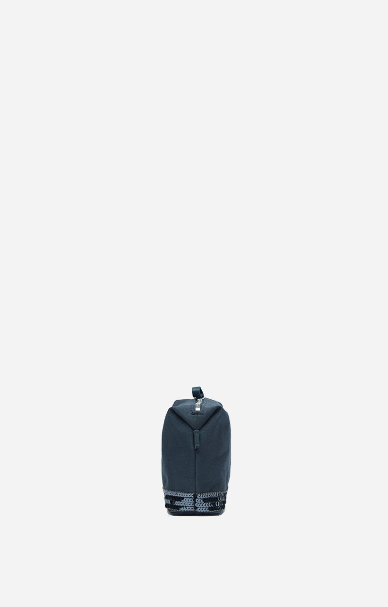 Canvas Small  Zipped Clutch Canvas & Sequins PYRITE Vanessa Bruno