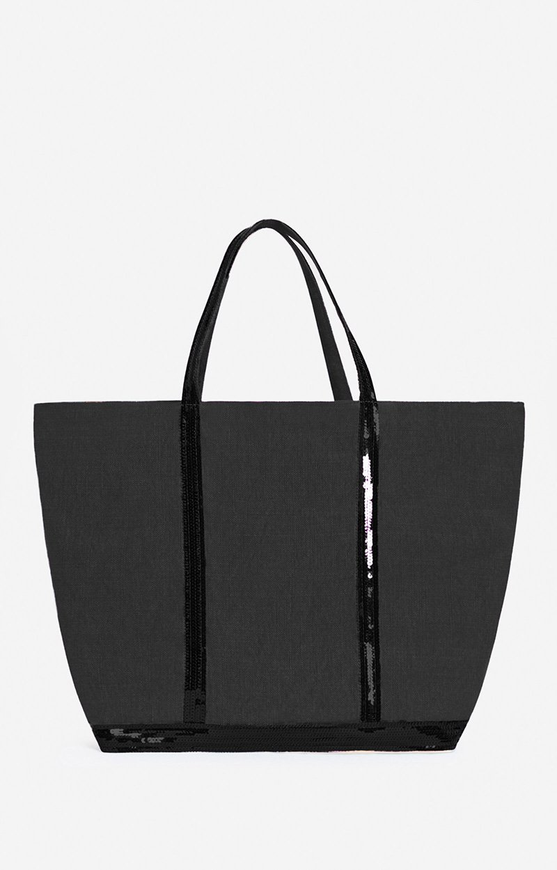 Linen XL Cabas Tote, Hand Carry Bag