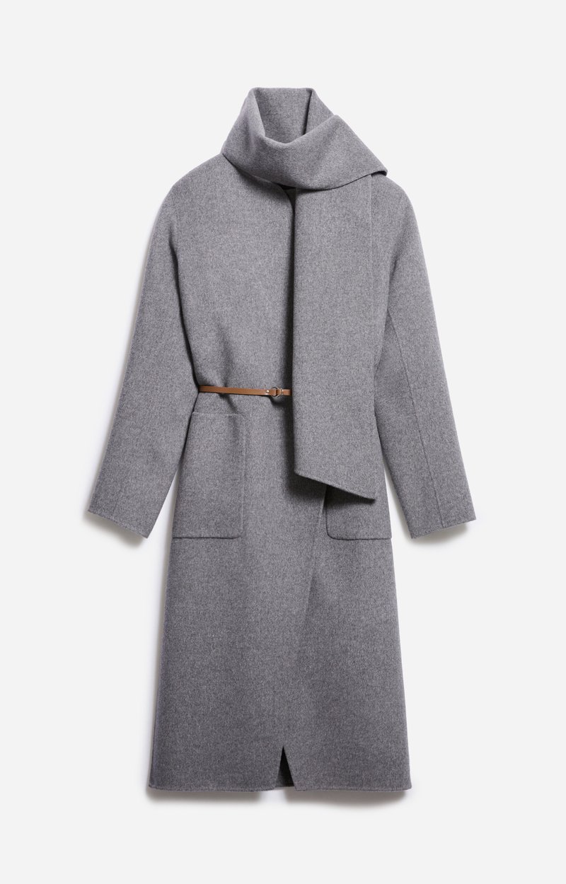 Valeran Coat Wool Blend Tweed grey Vanessa Bruno