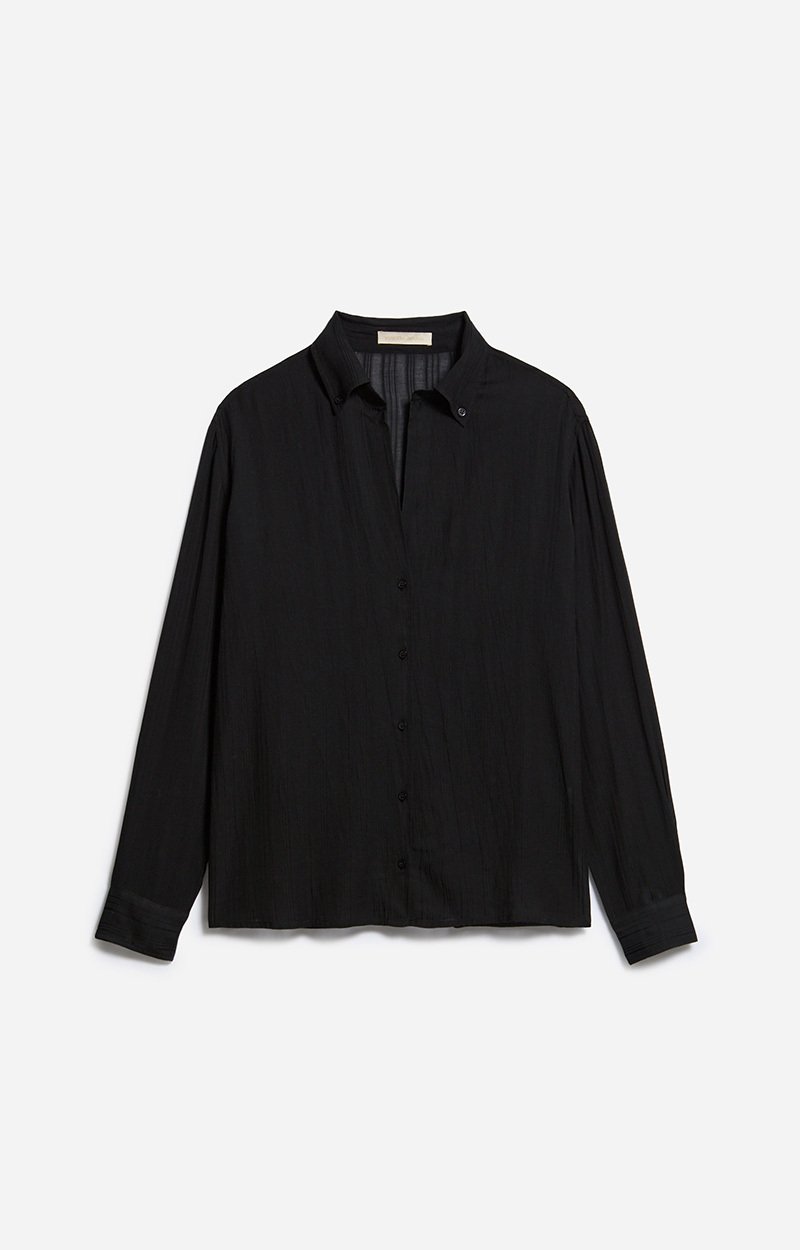 Druyat Shirt Cotton & Viscose Black Vanessa Bruno