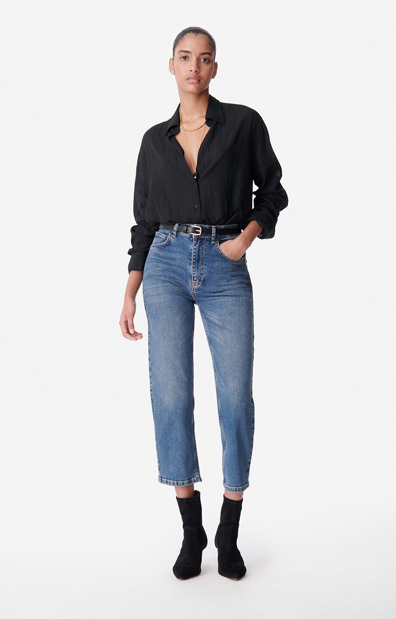 Druyat Shirt Cotton & Viscose Black Vanessa Bruno