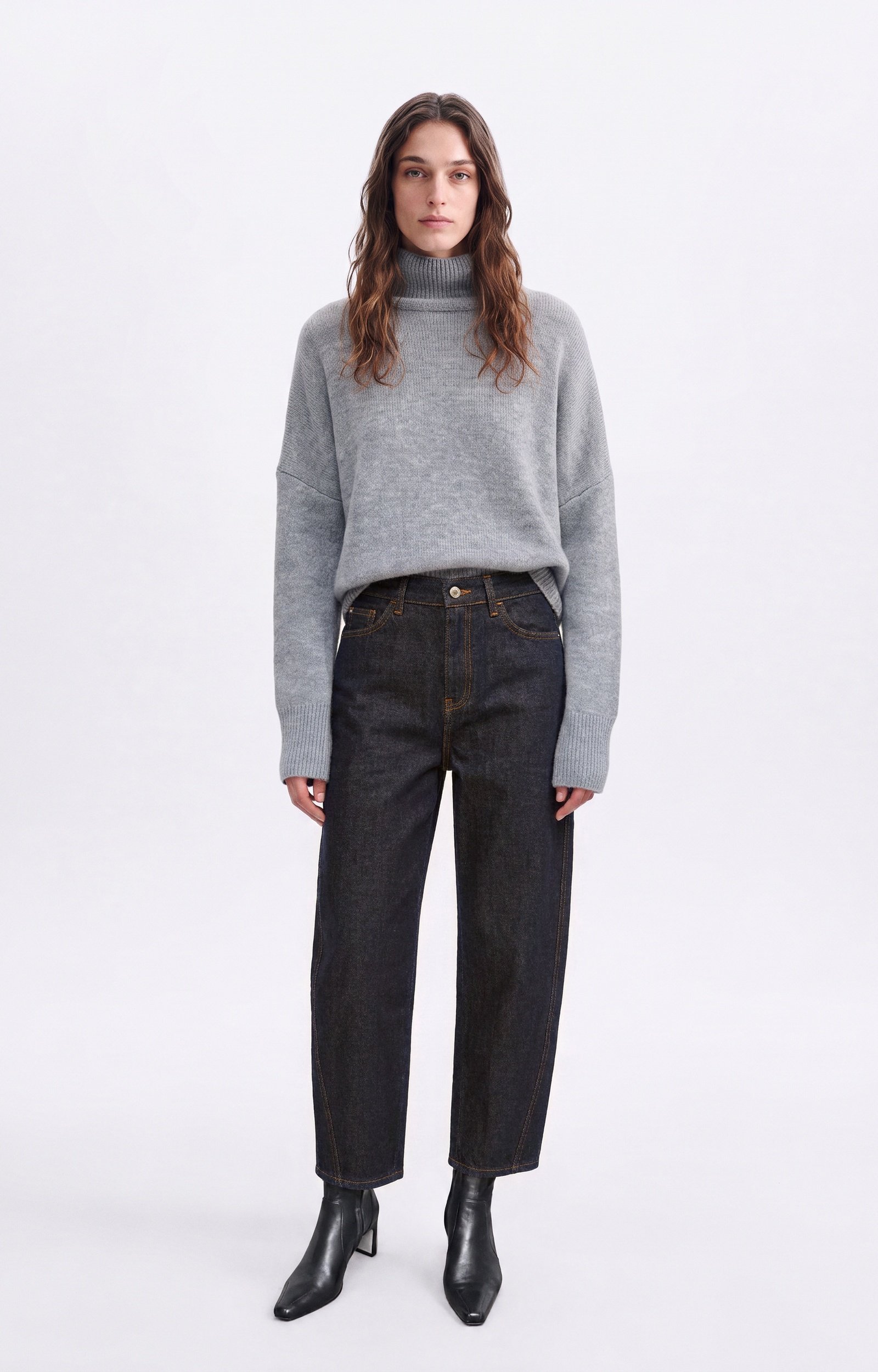 Caleb Jeans High-Waisted, Barrel Cut DENIM Vanessa Bruno
