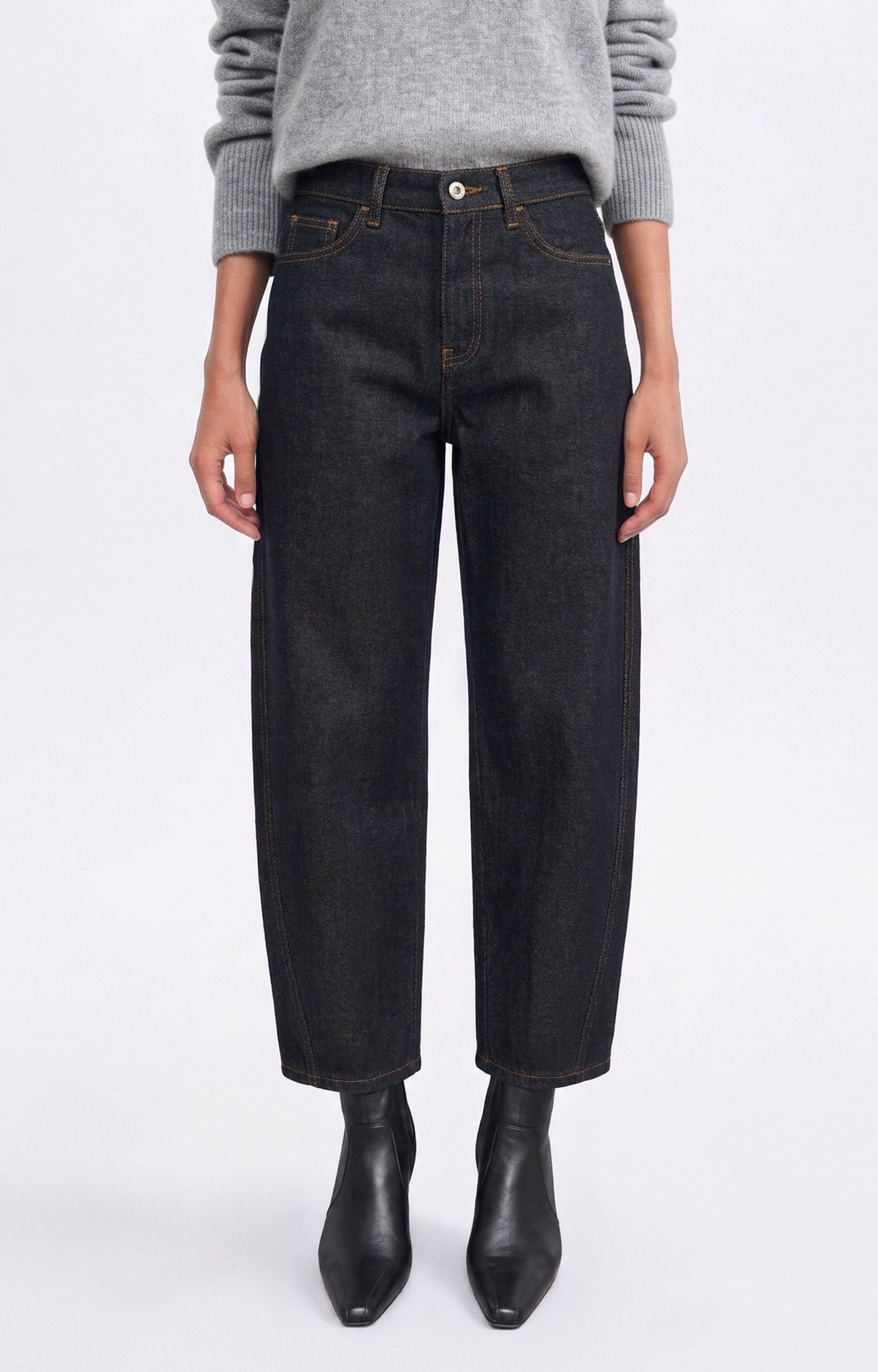 Caleb Jeans High-Waisted, Barrel Cut DENIM Vanessa Bruno