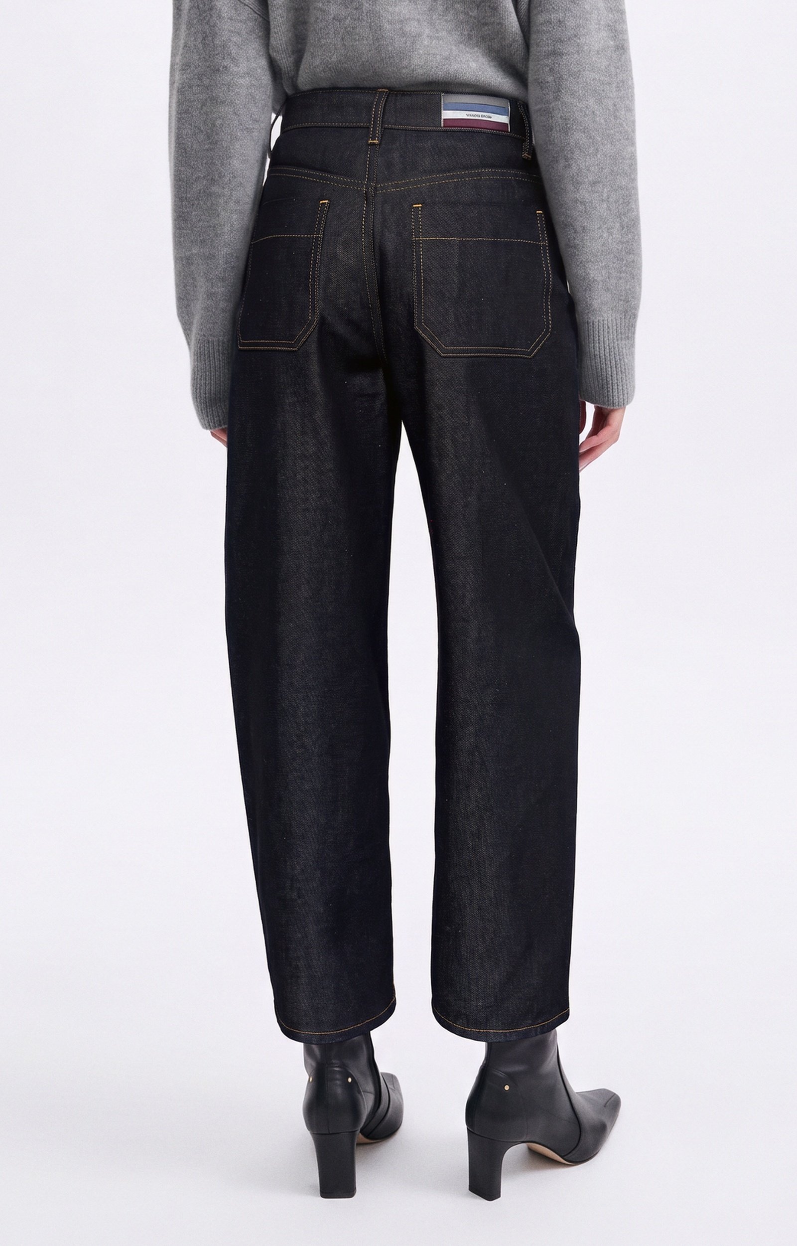 Caleb Jeans High-Waisted, Barrel Cut DENIM Vanessa Bruno