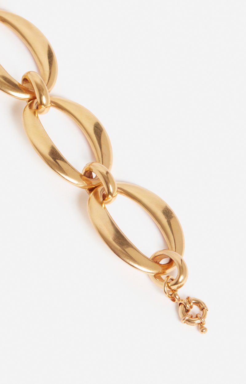 Chain Link Bracelet 100% Brass GOLD Vanessa Bruno