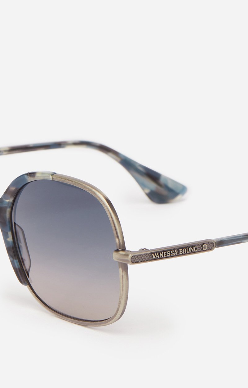 Zippy Sunglasses 100% acetate China's Blue Vanessa Bruno