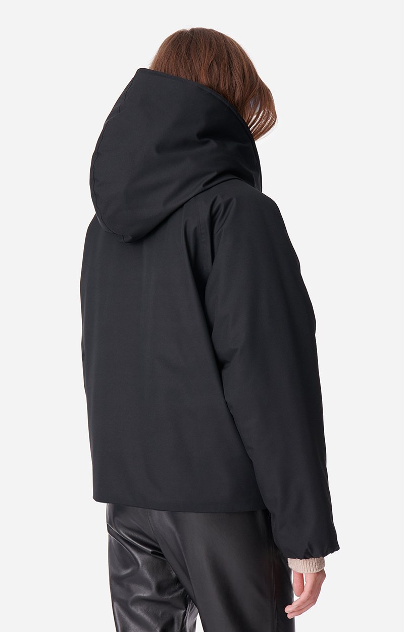 Dansk Down Jacket Polyester Blend Black Vanessa Bruno
