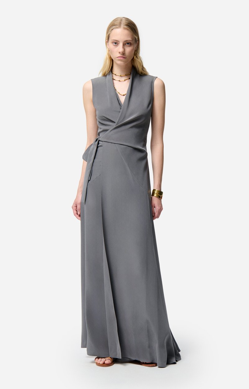 Faye Dress In 100% Silk ELEPHANT Vanessa Bruno