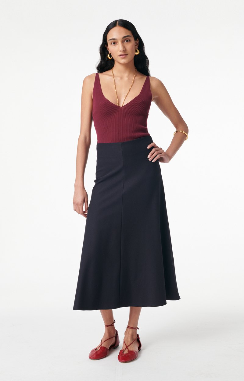 Clothing Midi Skirt - VANESSABRUNO