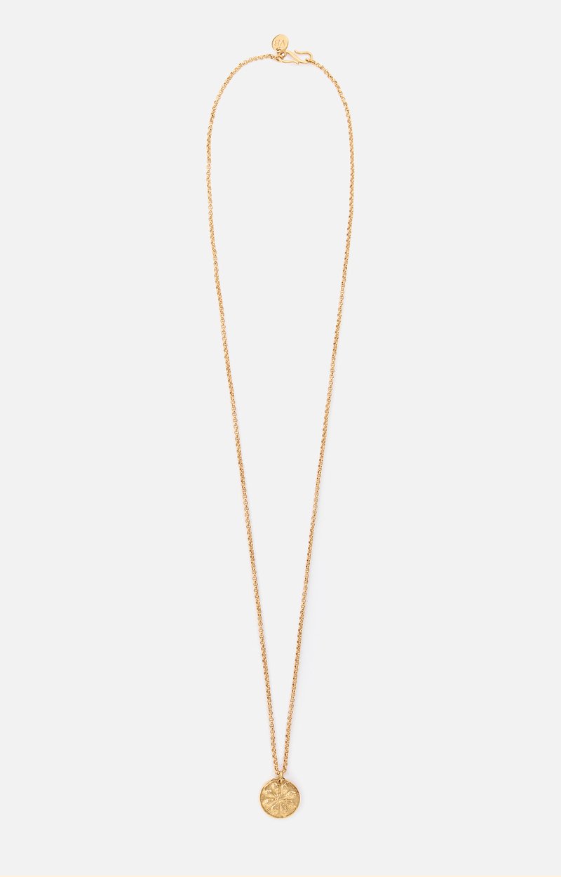 Gala Necklace, Gold-plated brass