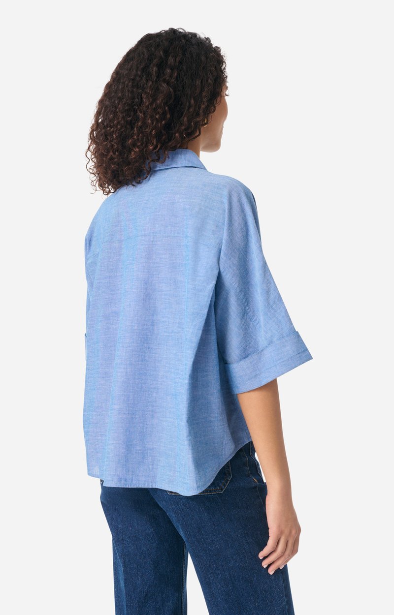 Bobby Shirt 100% Cotton Chambray Vanessa Bruno