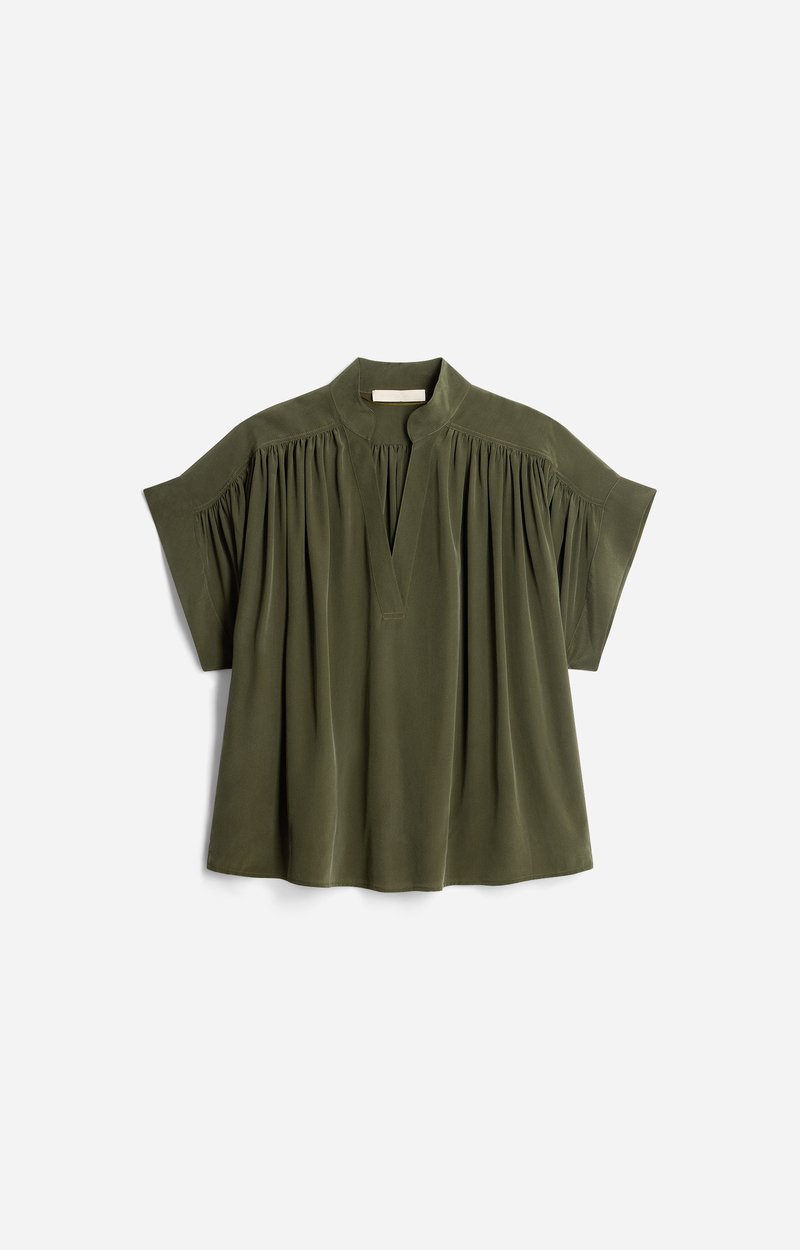 Cory Blouse 100% silk KHAKI Vanessa Bruno