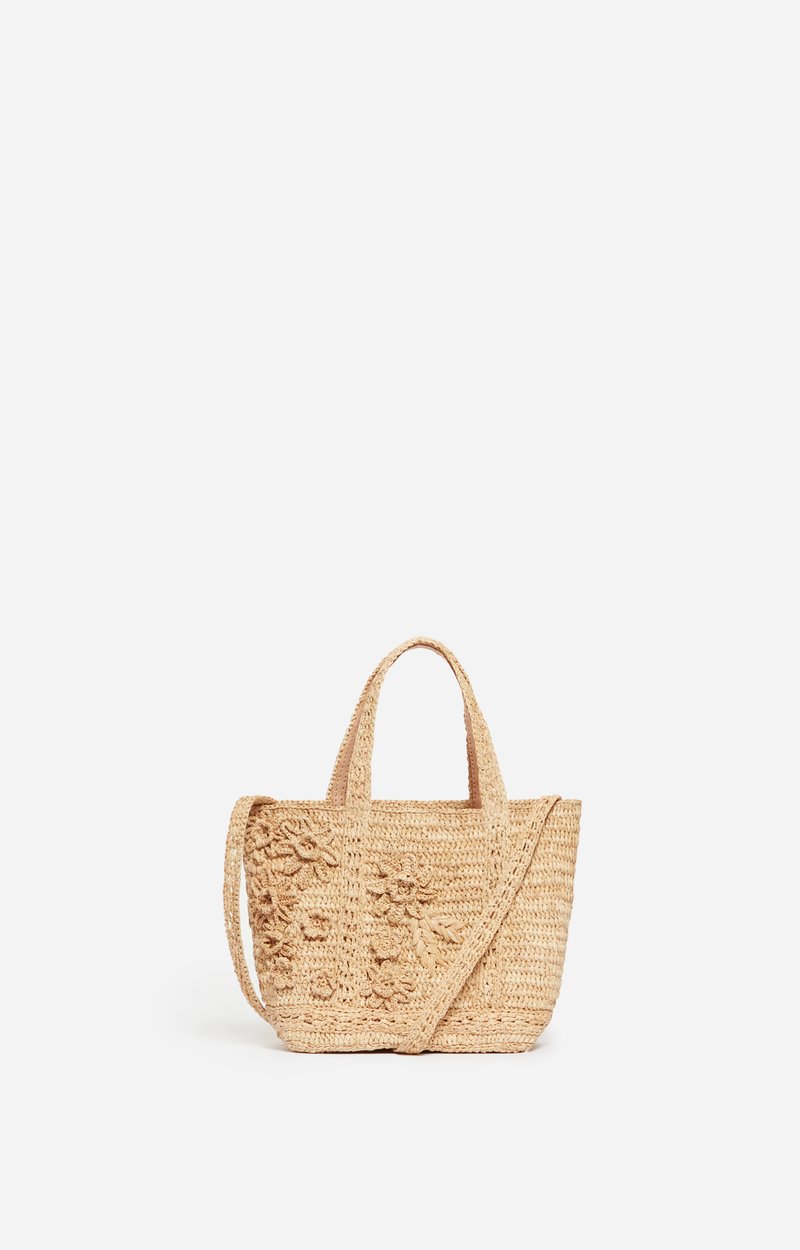 Raffia XS Cabas Tote, Made in Madagascar