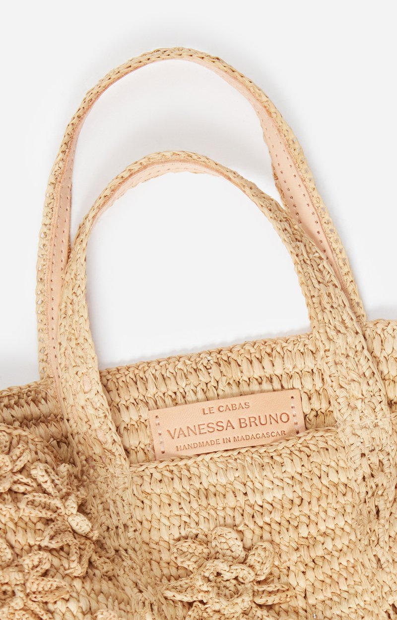 Raffia XS Cabas Tote Made in Madagascar Natural Vanessa Bruno