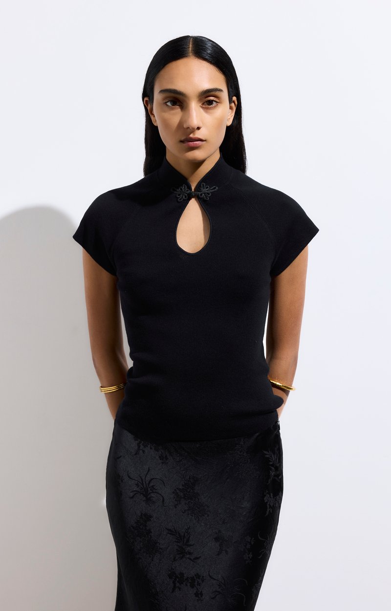 Giulia Sweater, Cotton and wool blend