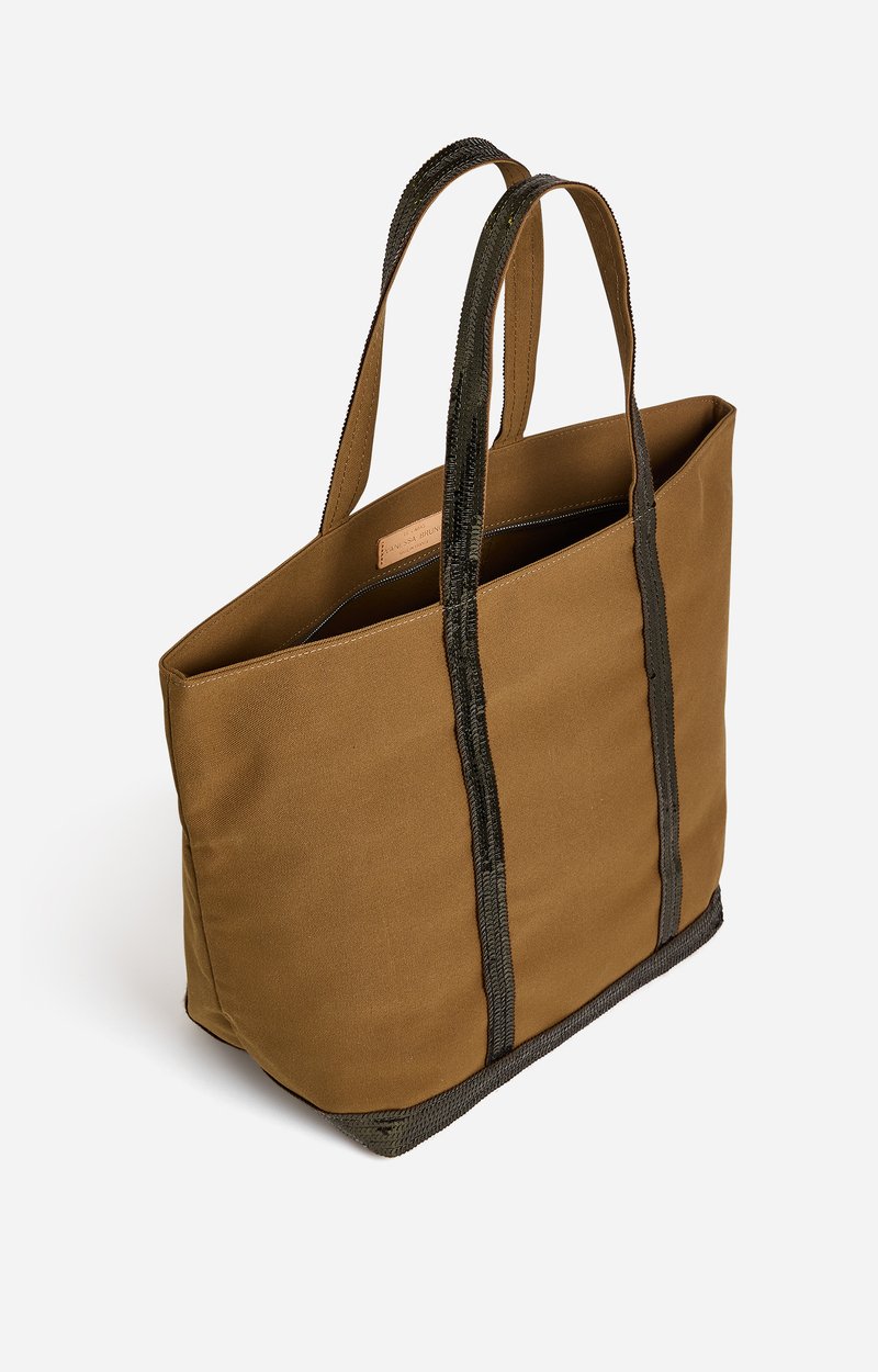 Canvas L Zipped Cabas Tote Made in France, Shoulder bag Wimbledon Vanessa Bruno