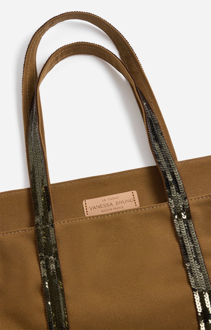 Canvas L Zipped Cabas Tote Made in France, Shoulder bag Wimbledon Vanessa Bruno