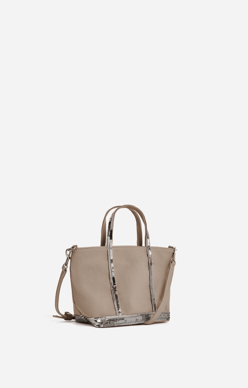 Canvas XS Zipped Cabas Tote Made in France, Crossbody bag ZINC Vanessa Bruno
