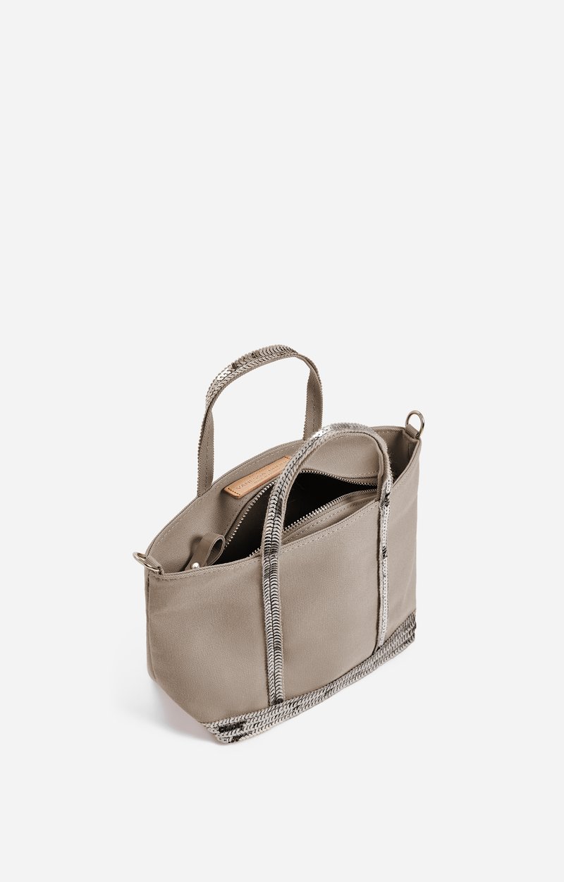 Canvas XS Zipped Cabas Tote Made in France, Crossbody bag ZINC Vanessa Bruno