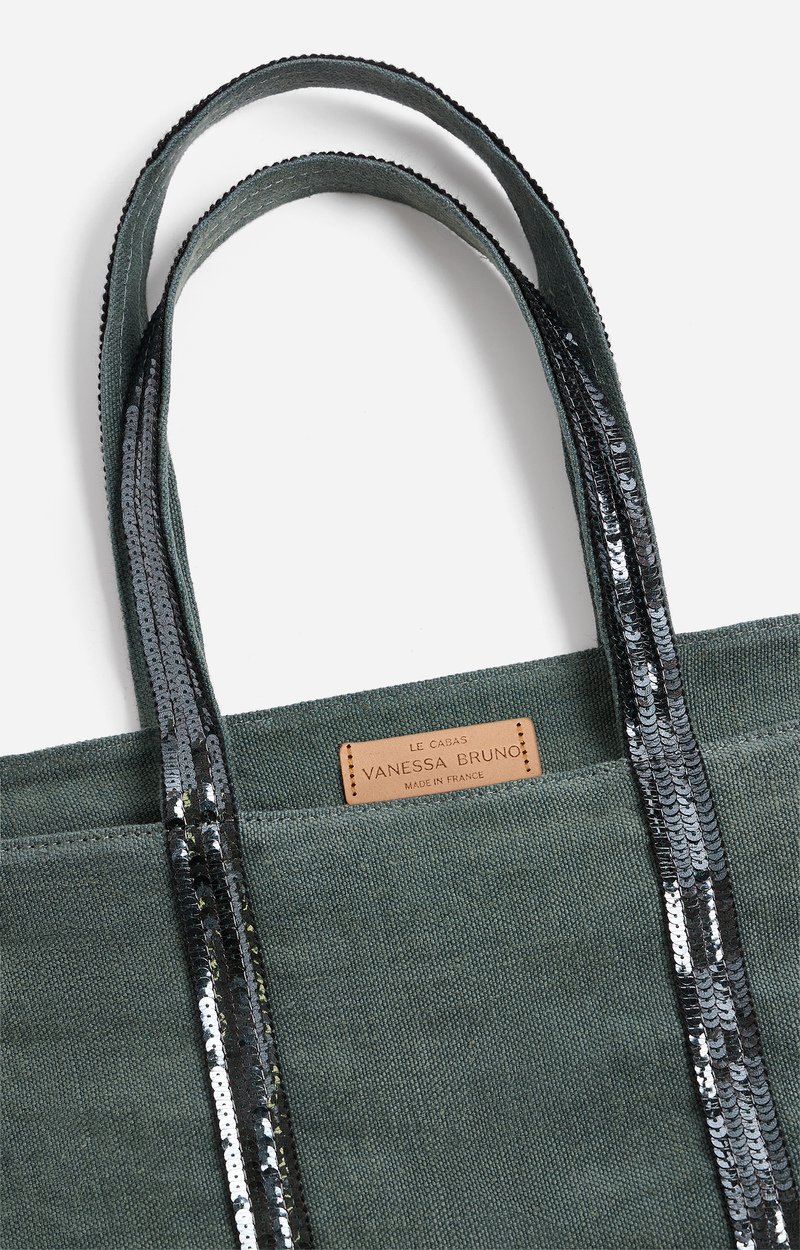 Linen M Zipped Cabas Tote Made in France, Shoulder bag Estragon Vanessa Bruno