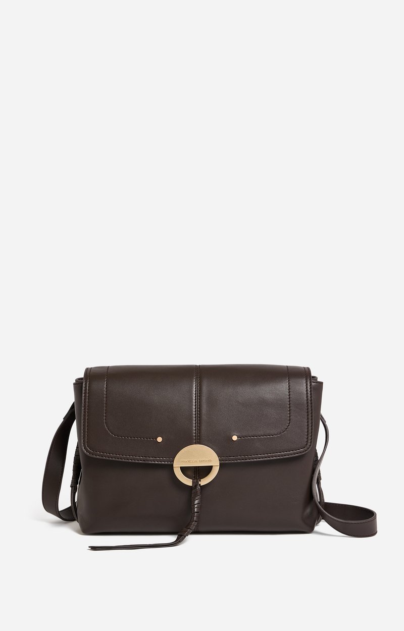 Large Leather Othilia Bag, Smooth lambskin, adjustable strap