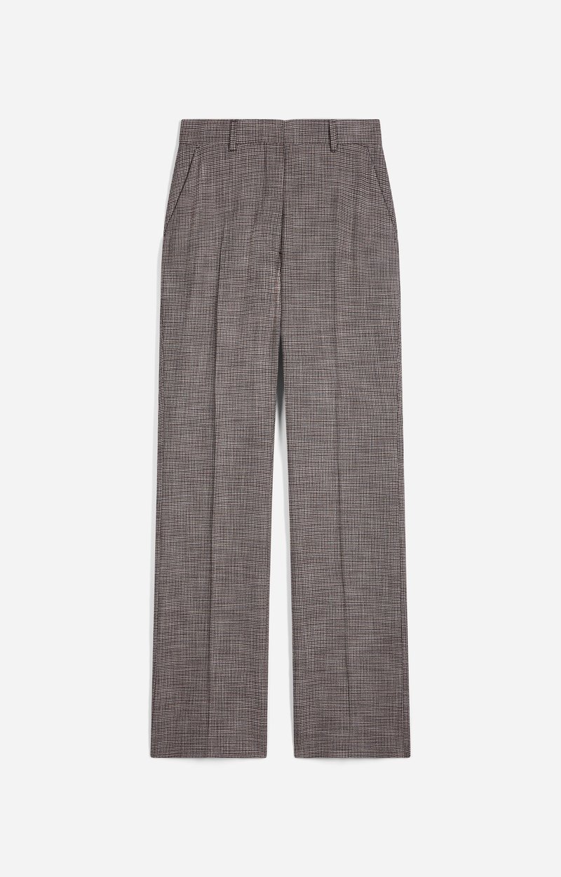 Hajar Pants Straight tailored trousers, brown shade Classic Brown Vanessa Bruno