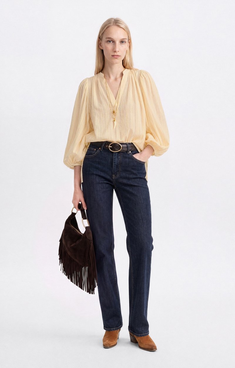 Bell Blouse Bohemian cotton blouse Ficelle Vanessa Bruno
