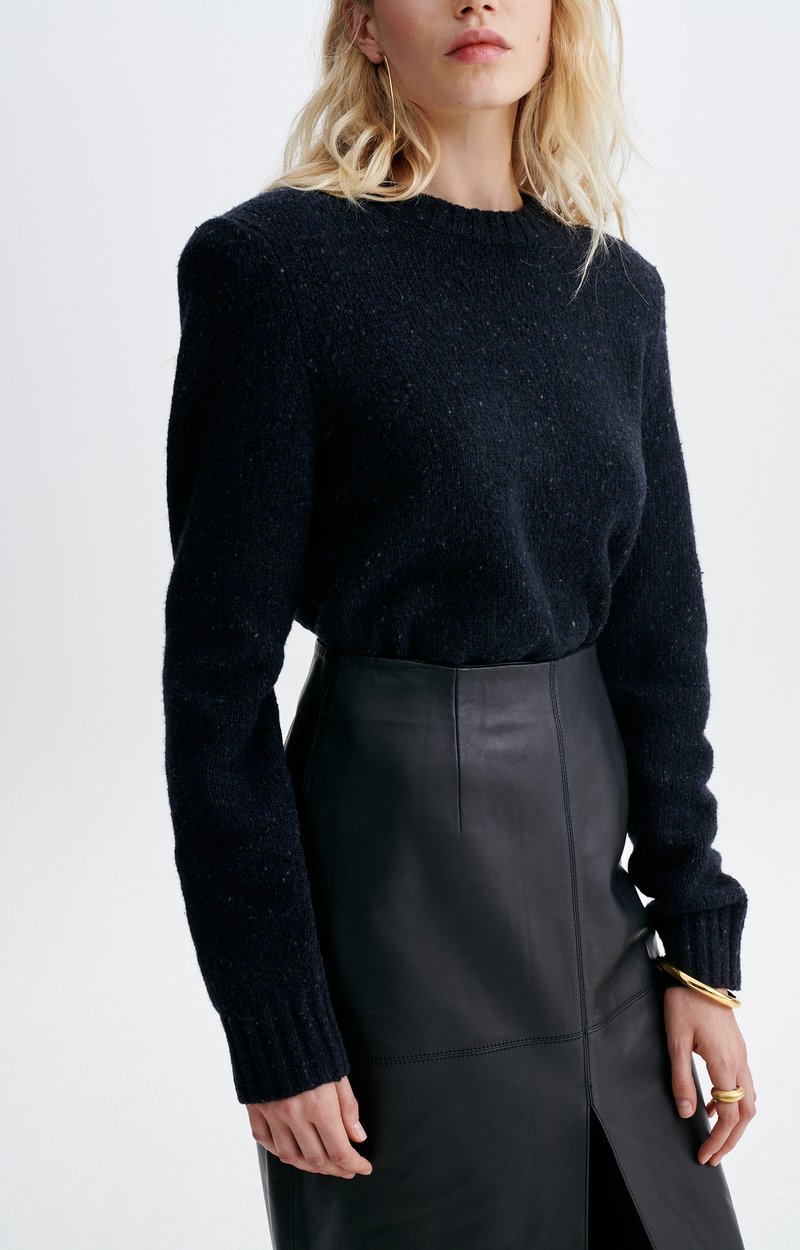 Hakob Sweater Marled crew-neck jumper ANTHRACITE Vanessa Bruno