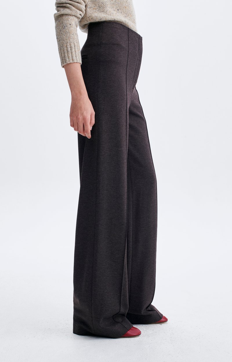 Faru Trousers Straight high-waisted trousers Classic Brown Vanessa Bruno