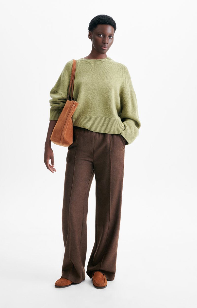 Hinde Jumper Merino-yak crew-neck jumper MATCHA Vanessa Bruno
