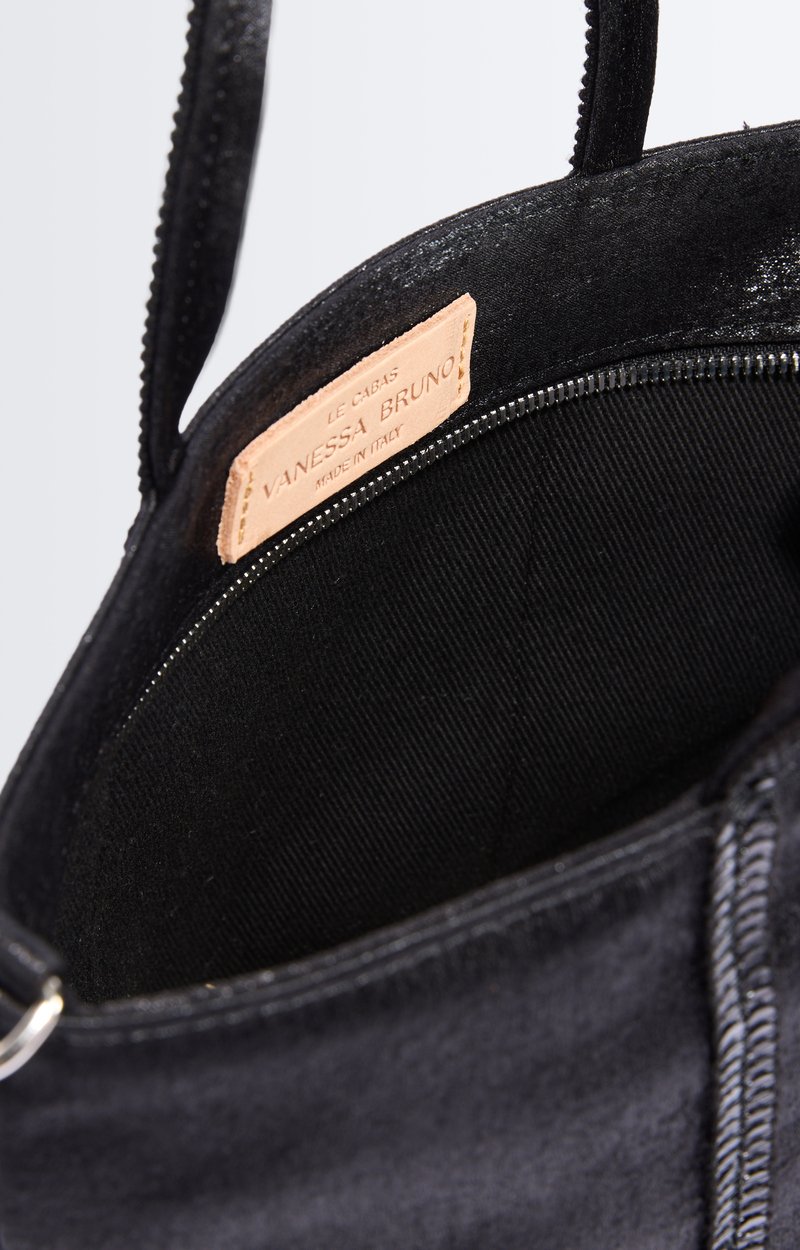 Sequin S Cabas Tote Sequin cabas, removable strap Black Vanessa Bruno