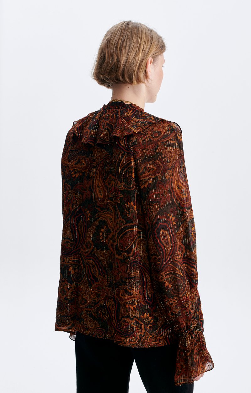 Heron Blouse Paisley-print blouse Light Spice Vanessa Bruno