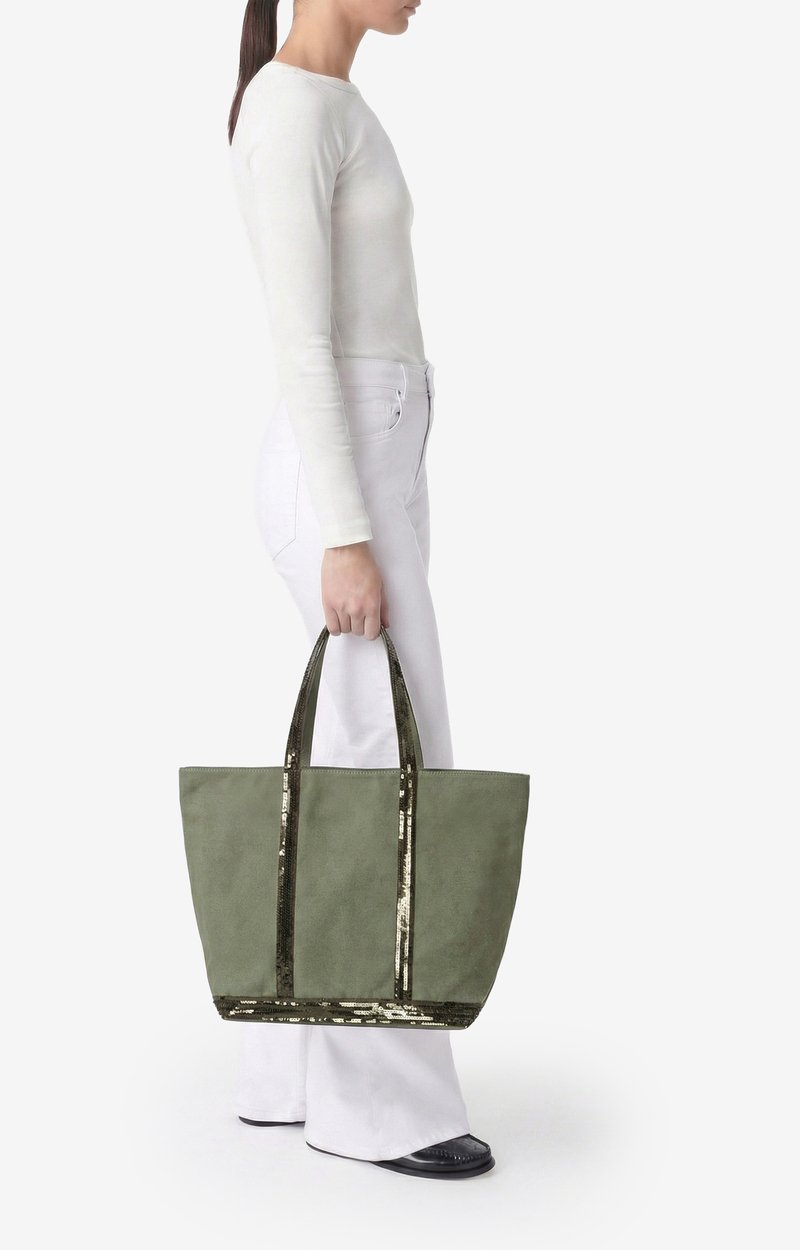 Cabas L Zipp&eacute; En Toile Port&eacute; &eacute;paule avec fermeture &eacute;clair VANESSA BRUNO
