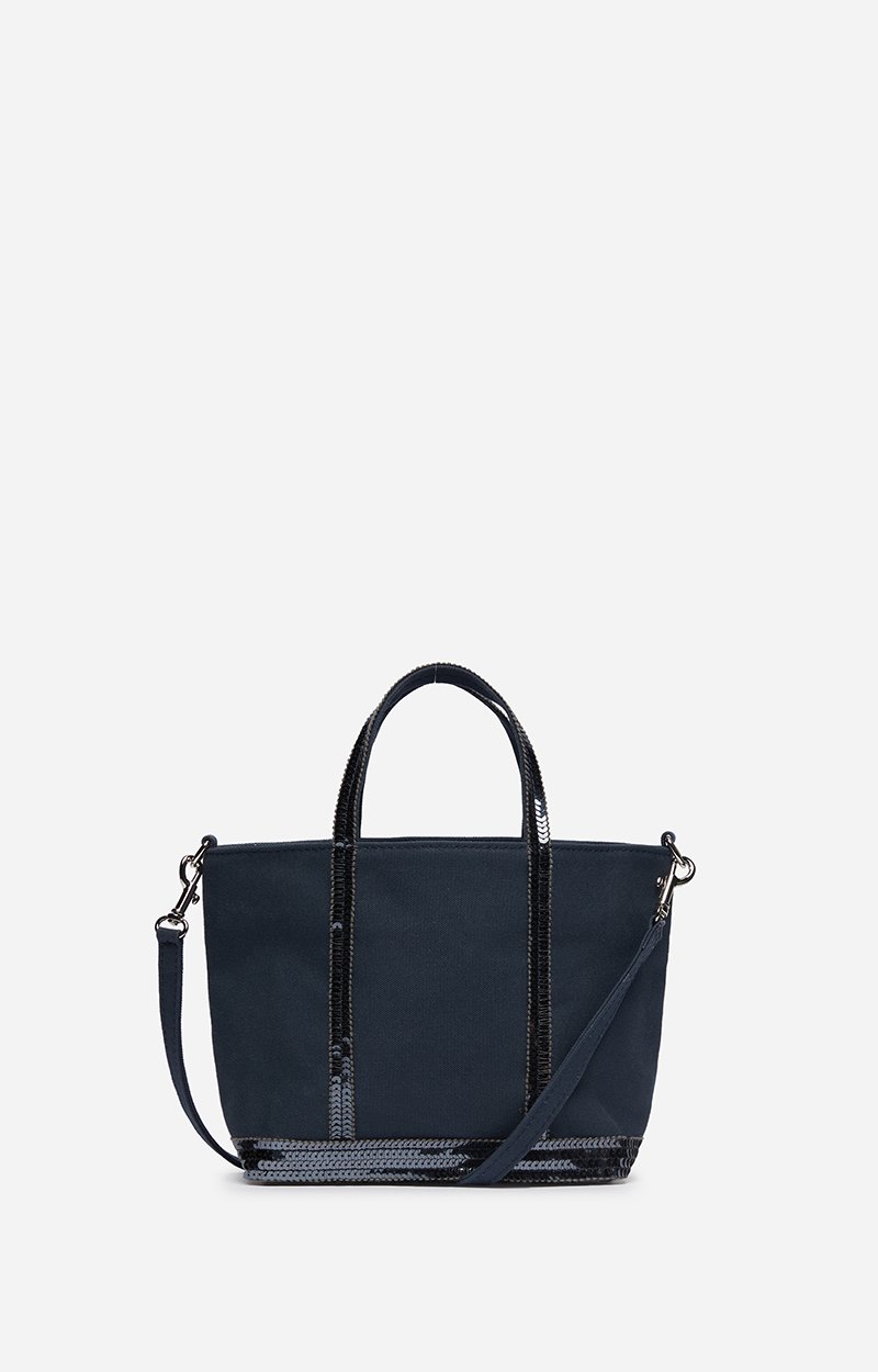 Cabas XS Zipp&eacute; En Toile Port&eacute; main ou bandouli&egrave;re avec fermeture &eacute;clair VANESSA BRUNO