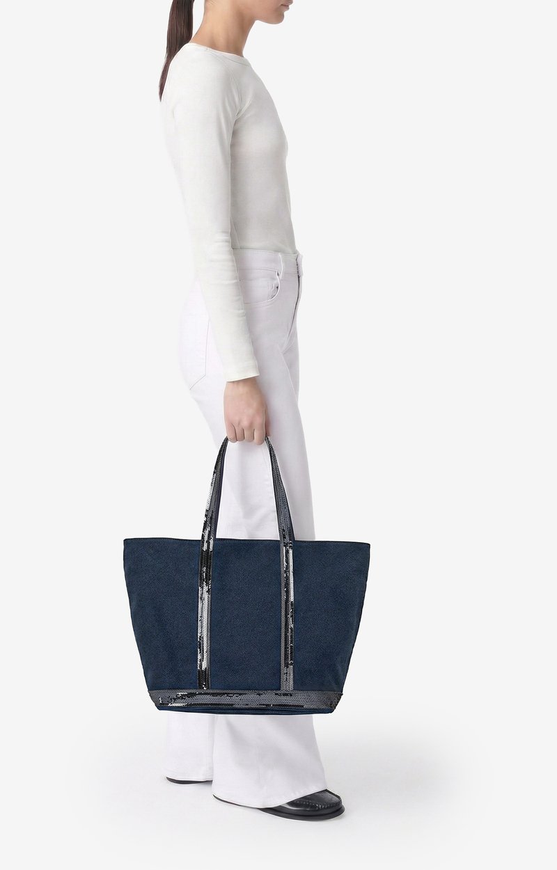 Cabas L Zipp&eacute; En Toile Port&eacute; &eacute;paule avec fermeture &eacute;clair VANESSA BRUNO