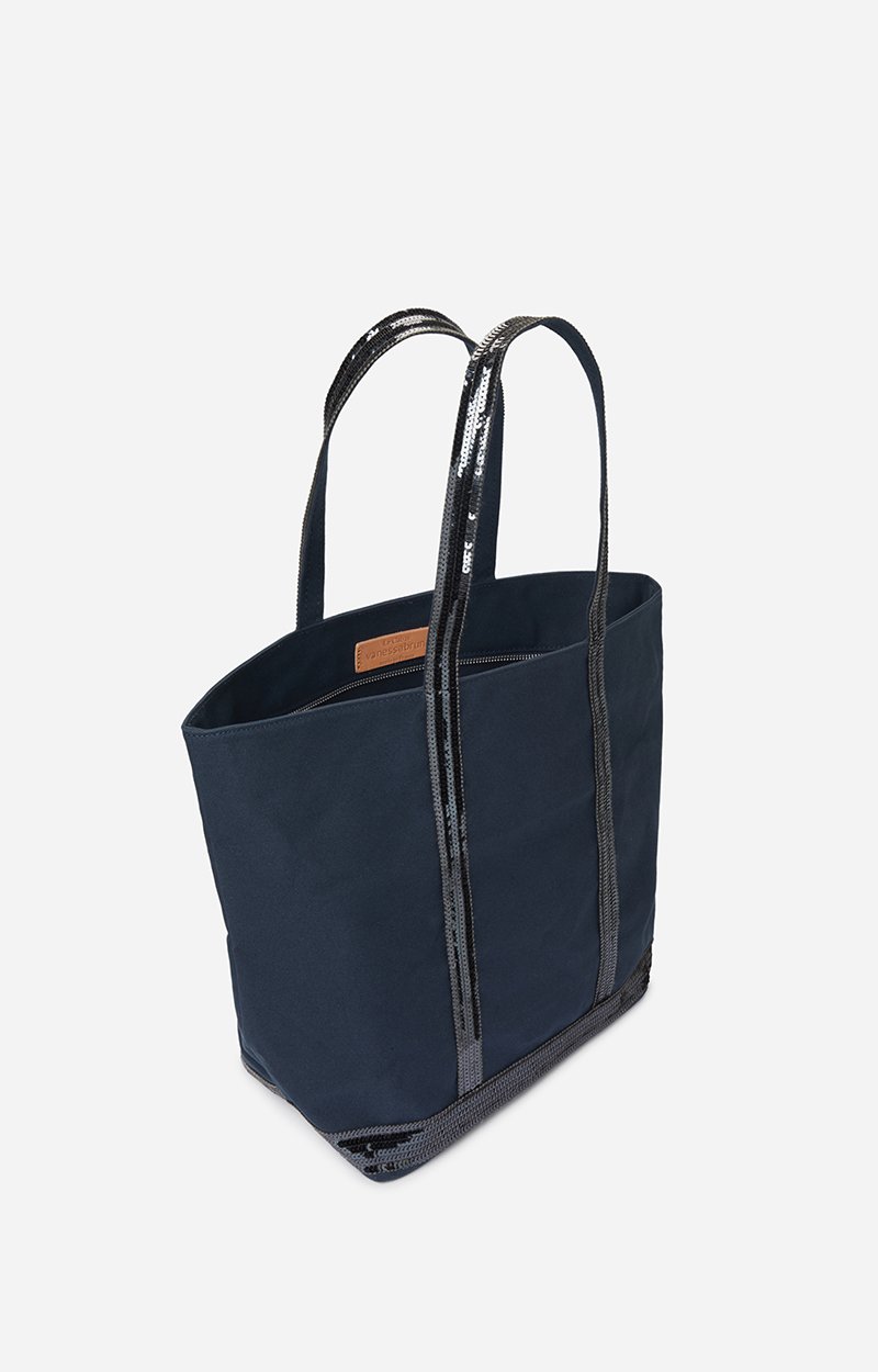 Cabas L Zipp&eacute; En Toile Port&eacute; &eacute;paule avec fermeture &eacute;clair VANESSA BRUNO