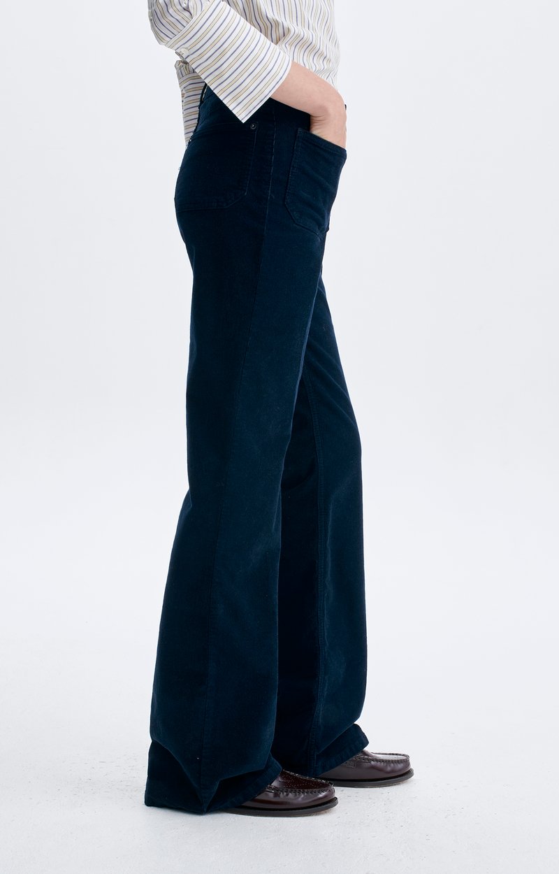 Pantalon Flare Dompay En Velours C&ocirc;tel&eacute; VANESSA BRUNO