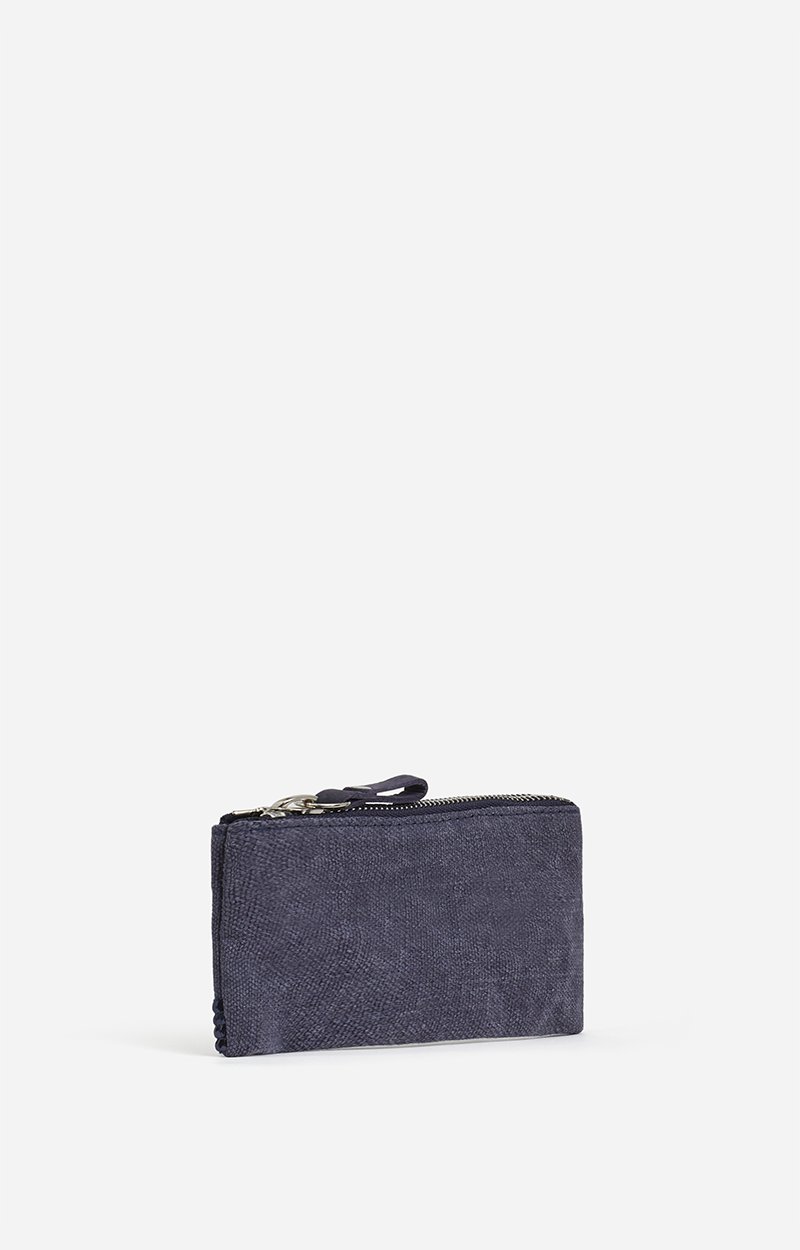 Petite Pochette Zipp&eacute;e En Lin & Paillettes VANESSA BRUNO
