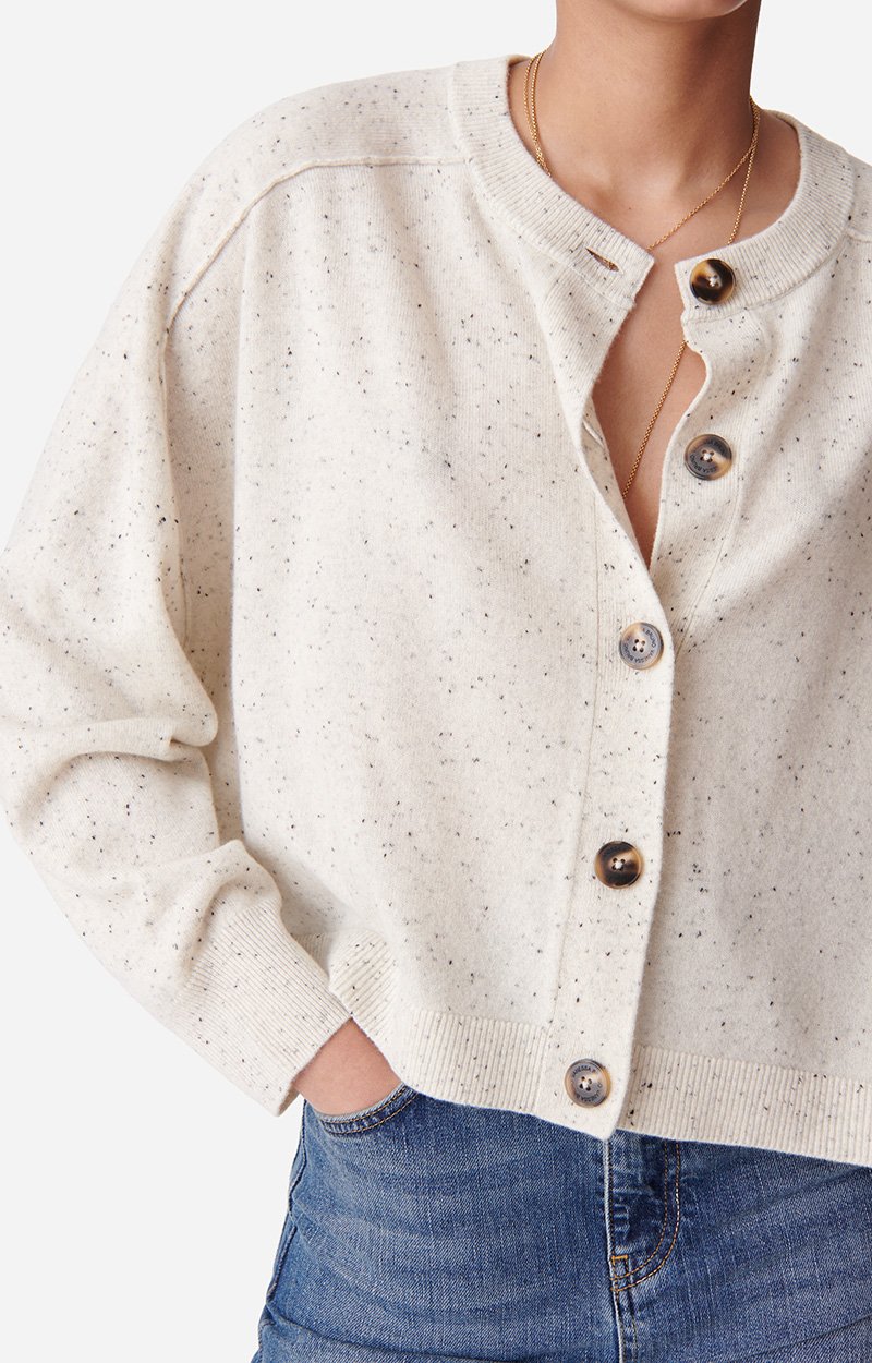 Gilet Douve 100% Laine M&eacute;rinos VANESSA BRUNO