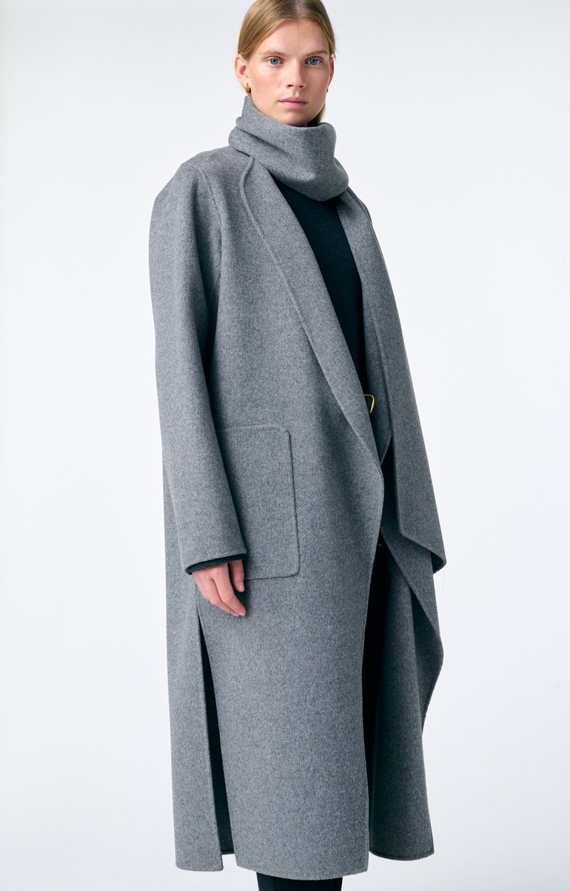 Manteau Valeran En Laine M&eacute;lang&eacute;e VANESSA BRUNO