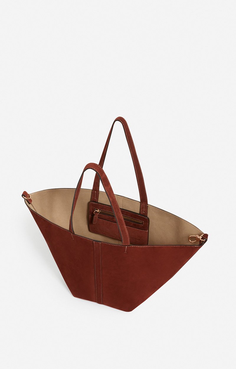 Petit Cabas Daily En Cuir Velours 100% Cuir de Vachette VANESSA BRUNO