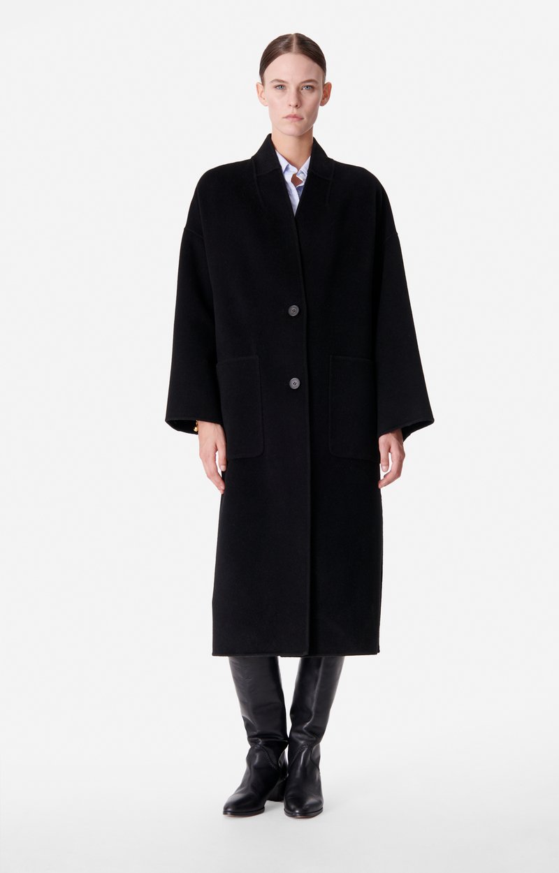 Manteau Bachir En Laine M&eacute;lang&eacute;e VANESSA BRUNO