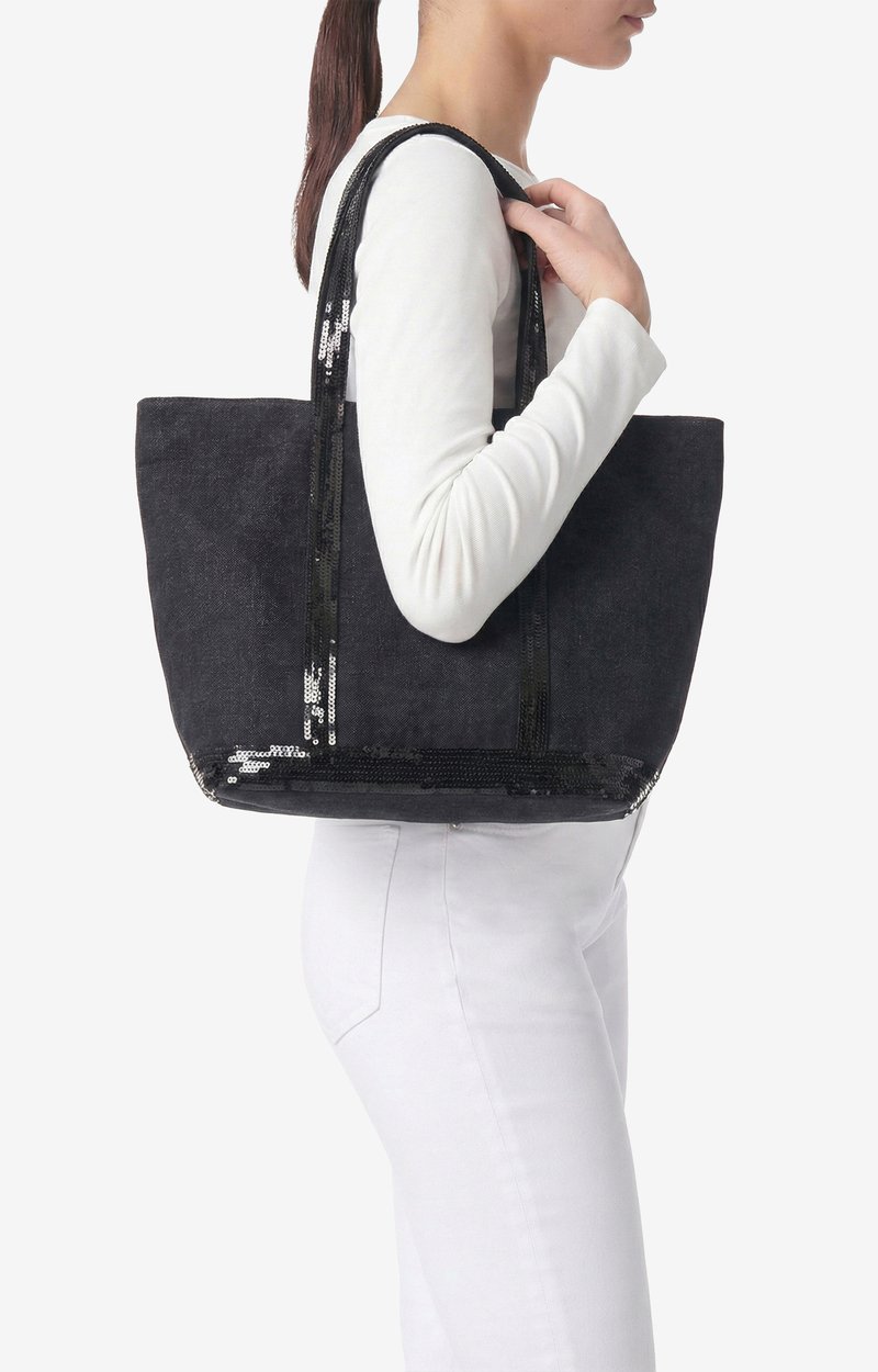 Cabas M Zipp&eacute; En Toile Port&eacute; &eacute;paule avec fermeture &eacute;clair VANESSA BRUNO