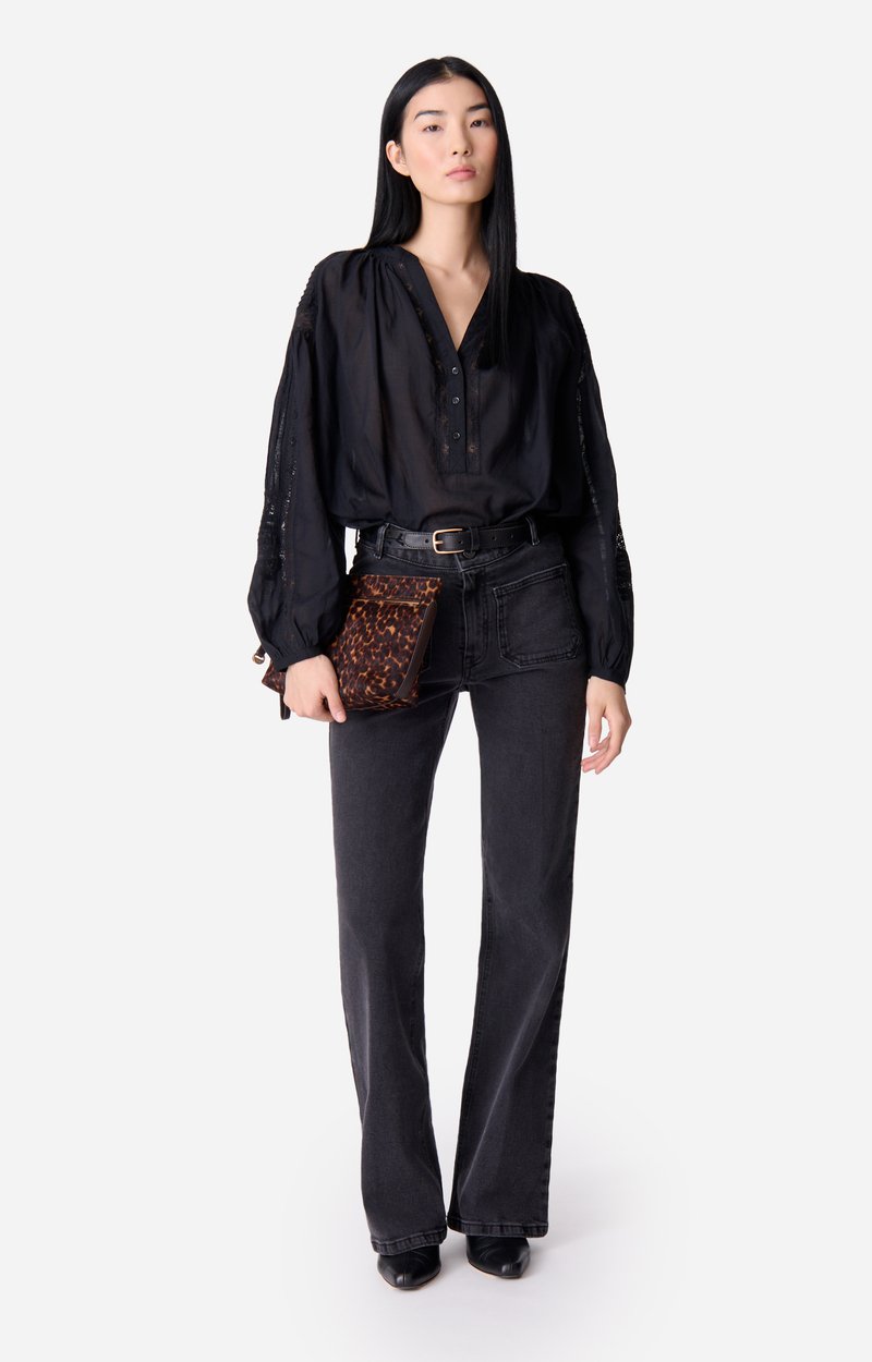 Blouse Nipoa En coton m&eacute;lang&eacute; VANESSA BRUNO