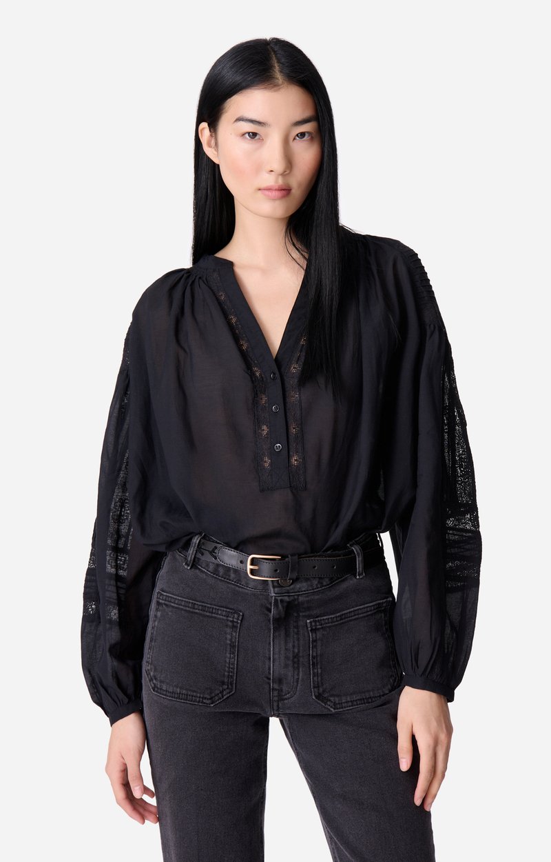 Blouse Nipoa En coton m&eacute;lang&eacute; VANESSA BRUNO